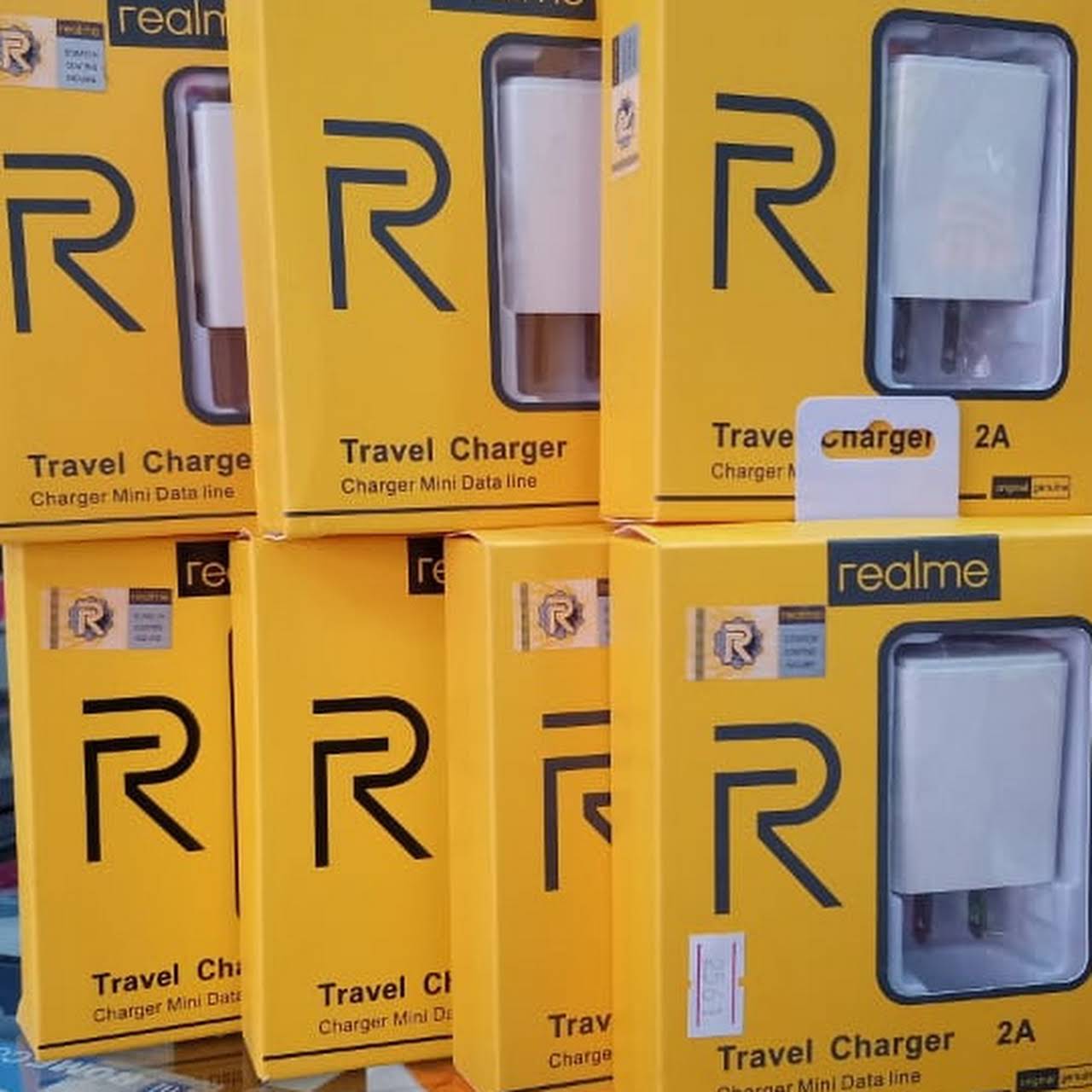 CARGADOR REALME ORIGINAL TIPO V8