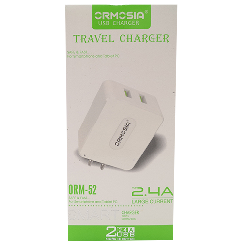 CARGADOR ORMOSIA 3.4A