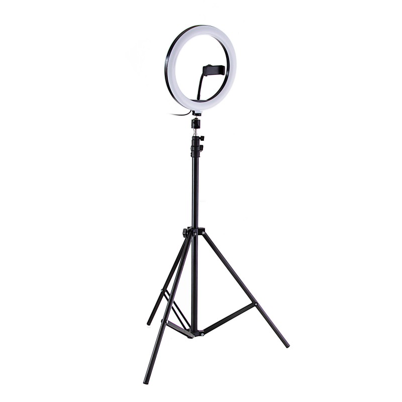 ARO DE LUZ 14 LED 3 SOPORTE