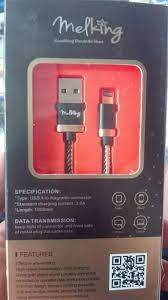 CABLE MELKING IPHONE  MK-830CB ORIGINAL