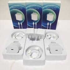 CARGADOR IPHONE 12 PRO MAX 20W USB-C POWER ADAPTER LIGHTNING ORIGINAL