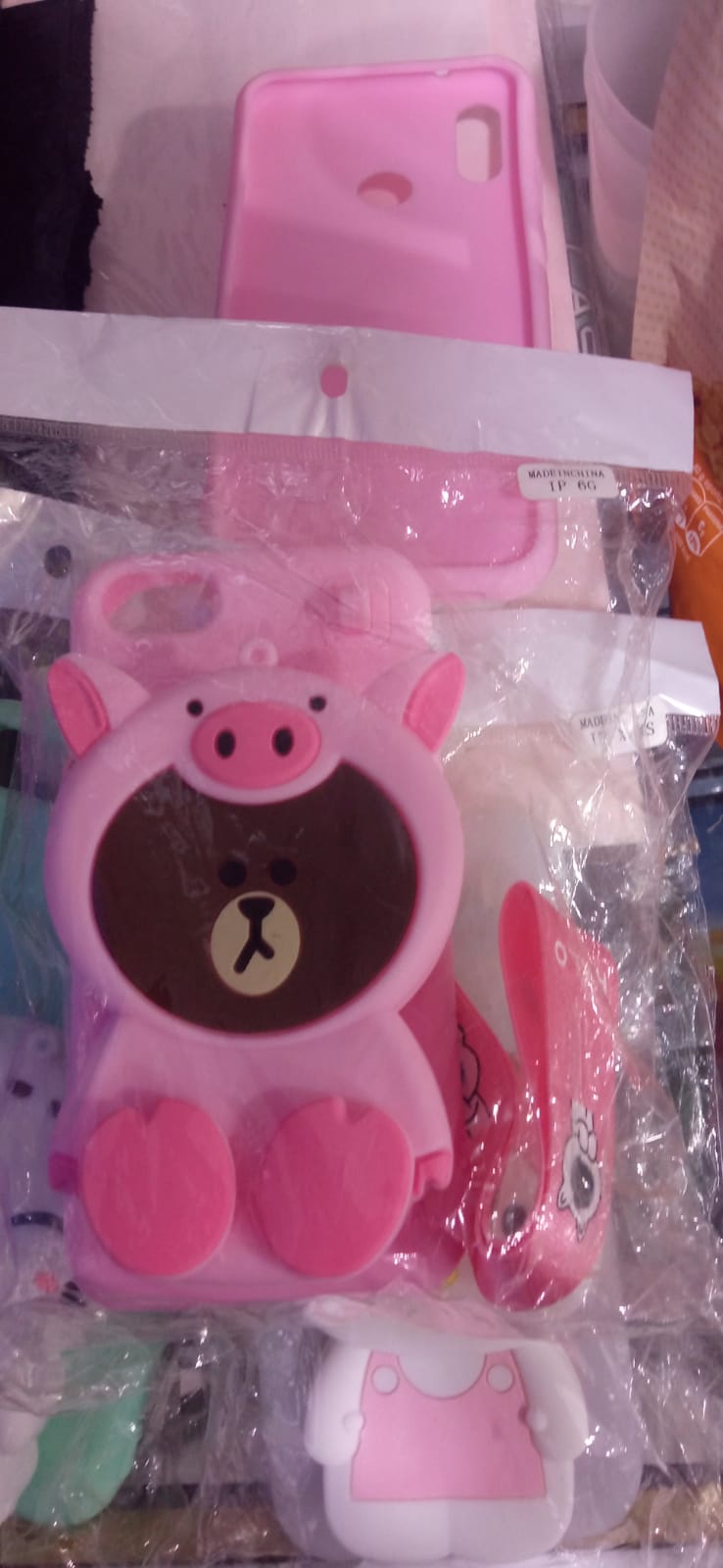 ESTUCHE GOMA IPHONE 6G