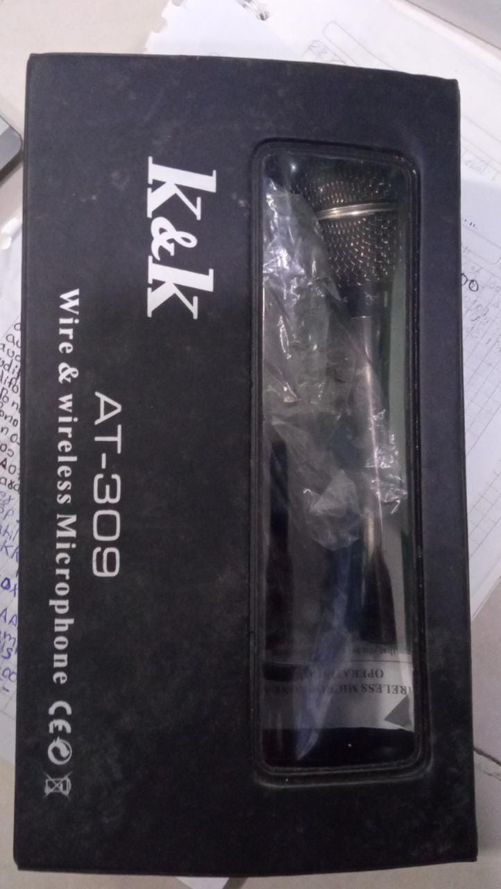 MICROFONO NEGRO AT-309