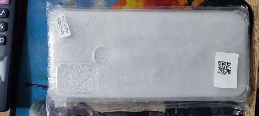 ESTUCHE  INFINIX HOT 10 x682b TRASPARENTE