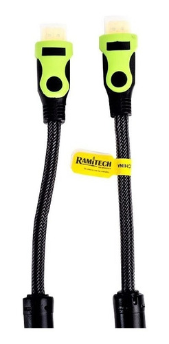 CABLE RAMITECH HDMI H-H 1.5M-TEJIDO