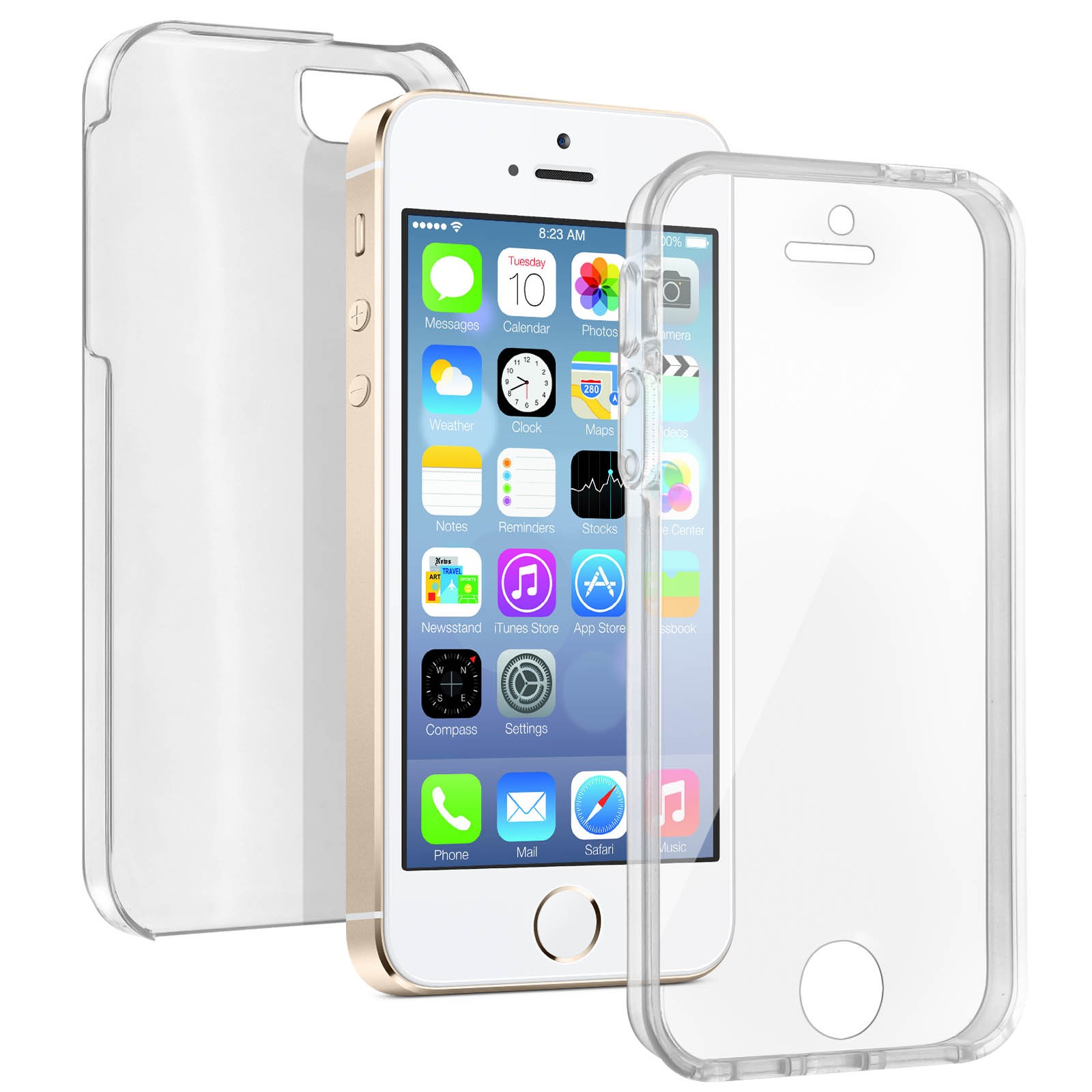 ESTUCHE IPHONE 5 TRASPARENTE