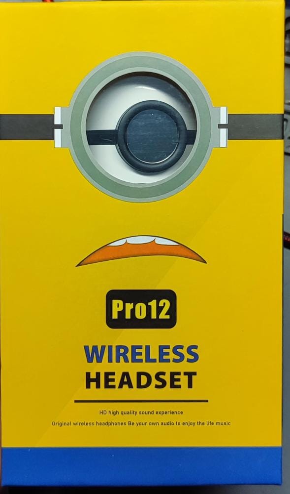 AURICULAR INALAMBRICO PRO 12 MINIONS