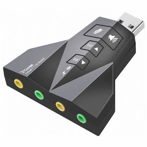 USB SOUND ADAPTER VIRTUAL 7.1 CHANNEL