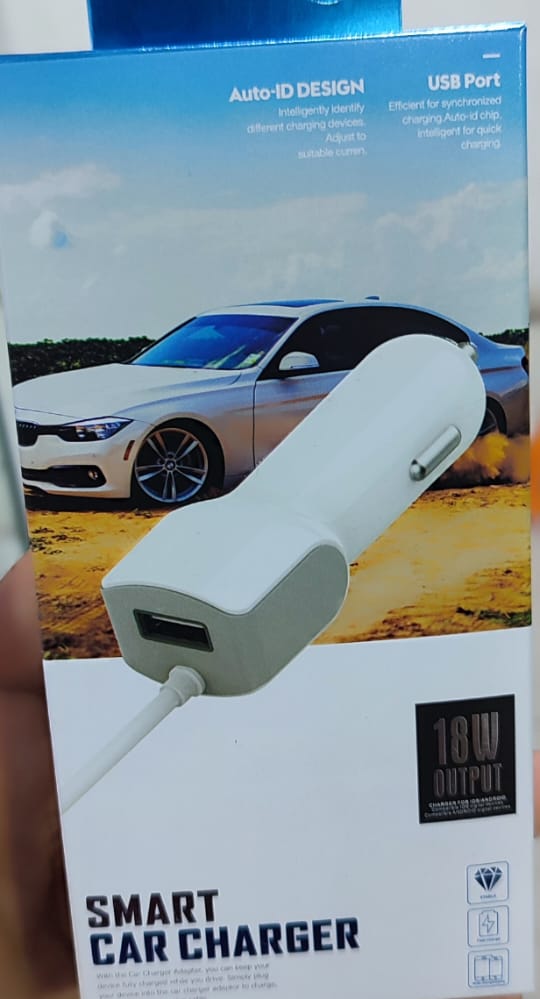 CARGADOR PARA CARRO TIPO C SMART CAR CHARGER 18W
