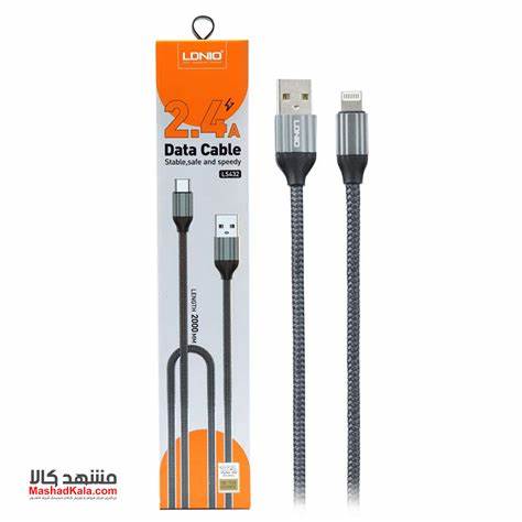 CABLE LDNIO LS432-2.4A 2000MM DE IPHONE
