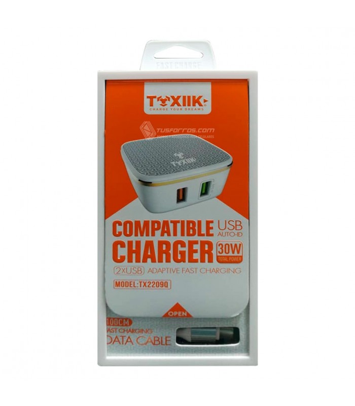 CARGADOR TOXIIK 20W T0K2425C TIPO C