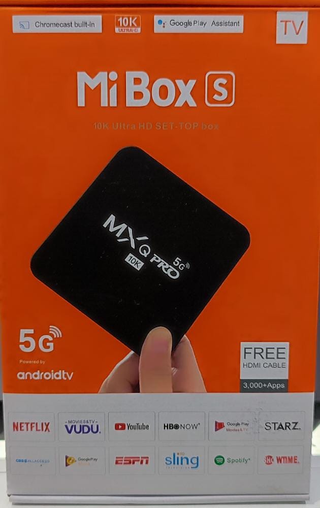 TV BOX -MX QPRO 5G 10K 256G+1TB PEQUEÑO