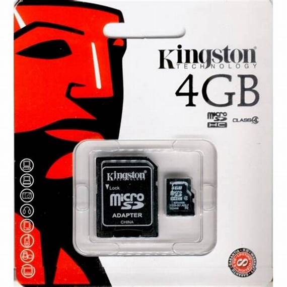 TARJETA DE MEMORIA KINGSTON 4GB