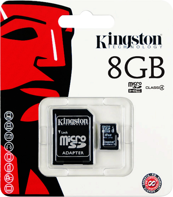 TARJETA DE MEMORIA 8GB KINGSTON