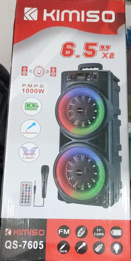 PARLANTE KIMISO 6.5" X2 QS-7605