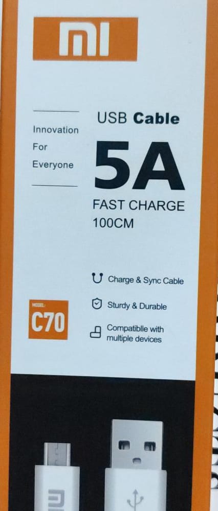 CABLES XIAOMI TIPO C