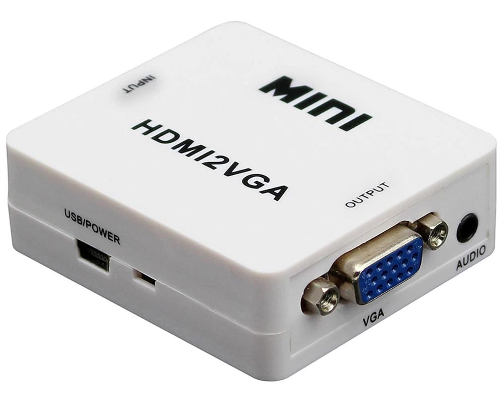 MINI CONVERTIDOR HDMI2VGA 1080P