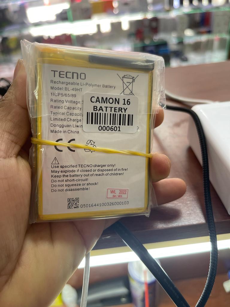 BATERIA TECNO CAMON 16