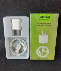 CARGADOR RAMITECH A1385 USB 5W IPHONE
