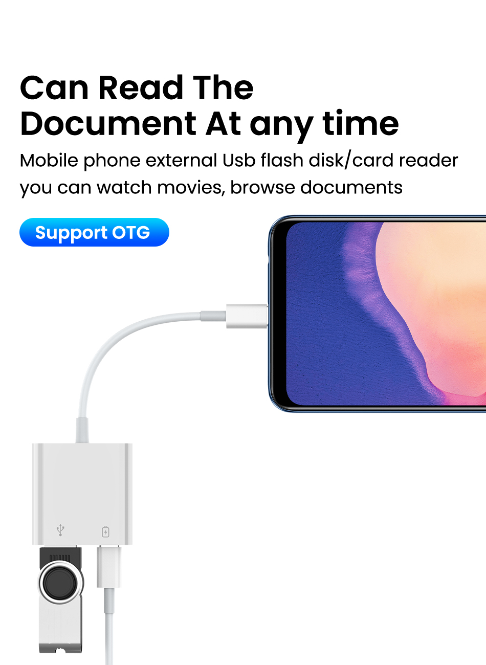 CABLE OTG AUDIO ADAPTER USB-C