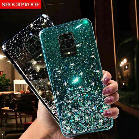 ESTUCHE REDMI NOTE 9S/9 PRO BRILLO MUJER