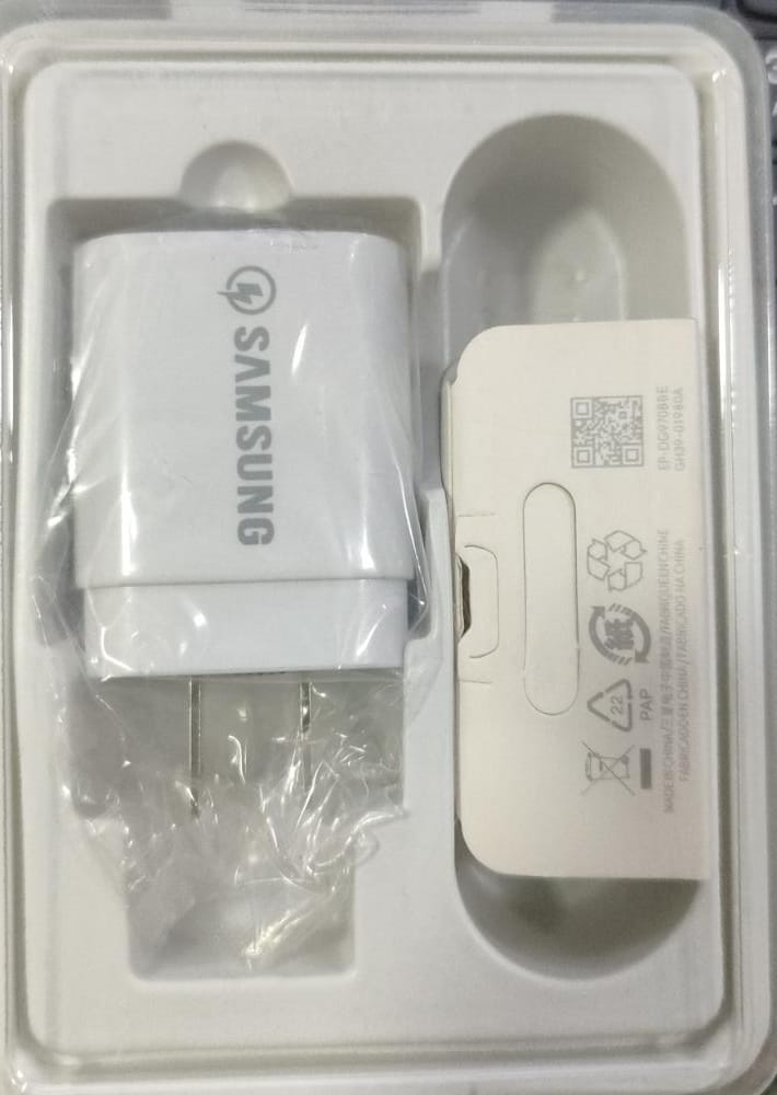 CARGADOR SAMSUNG TIPO C BLANCO
