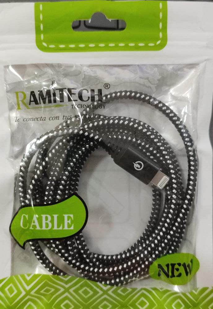 CABLES RAMITECH IPHONE TELA