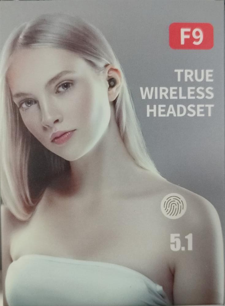 AURICULARES INALAMBRICO F9 5.1 PEQUEÑO