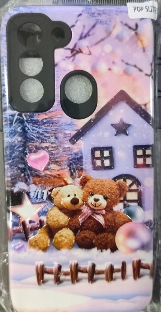 ESTUCHE TECNO POP 5 LITE ANTIGOLPE MUJER