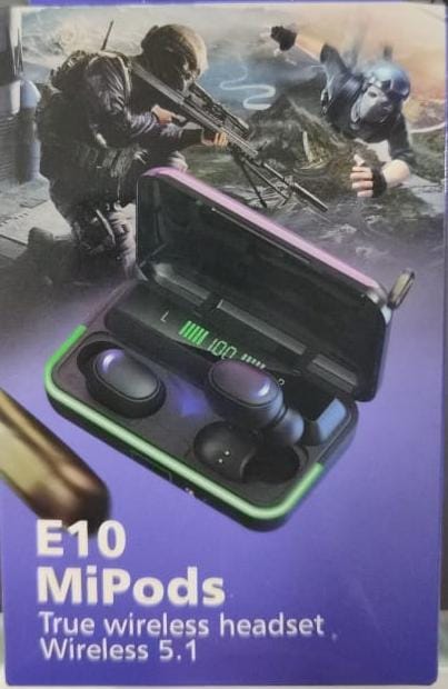 AUDIFONOS E10 MIPODS INALAMBRICOS