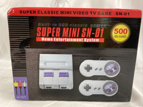 SUPER MINI SN-01/ 500 JUEGOS CLASICOS
