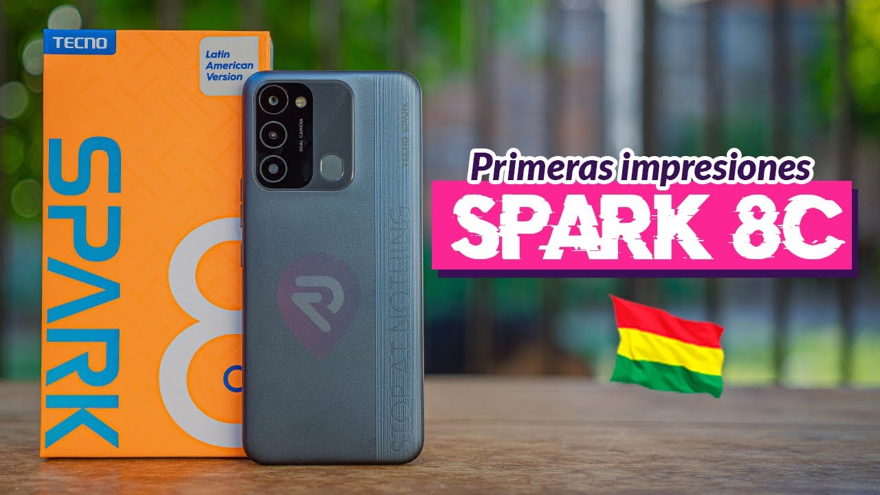 TECNO SPARK 8C/ 128GB 4RAM COLOR BLACK 0321