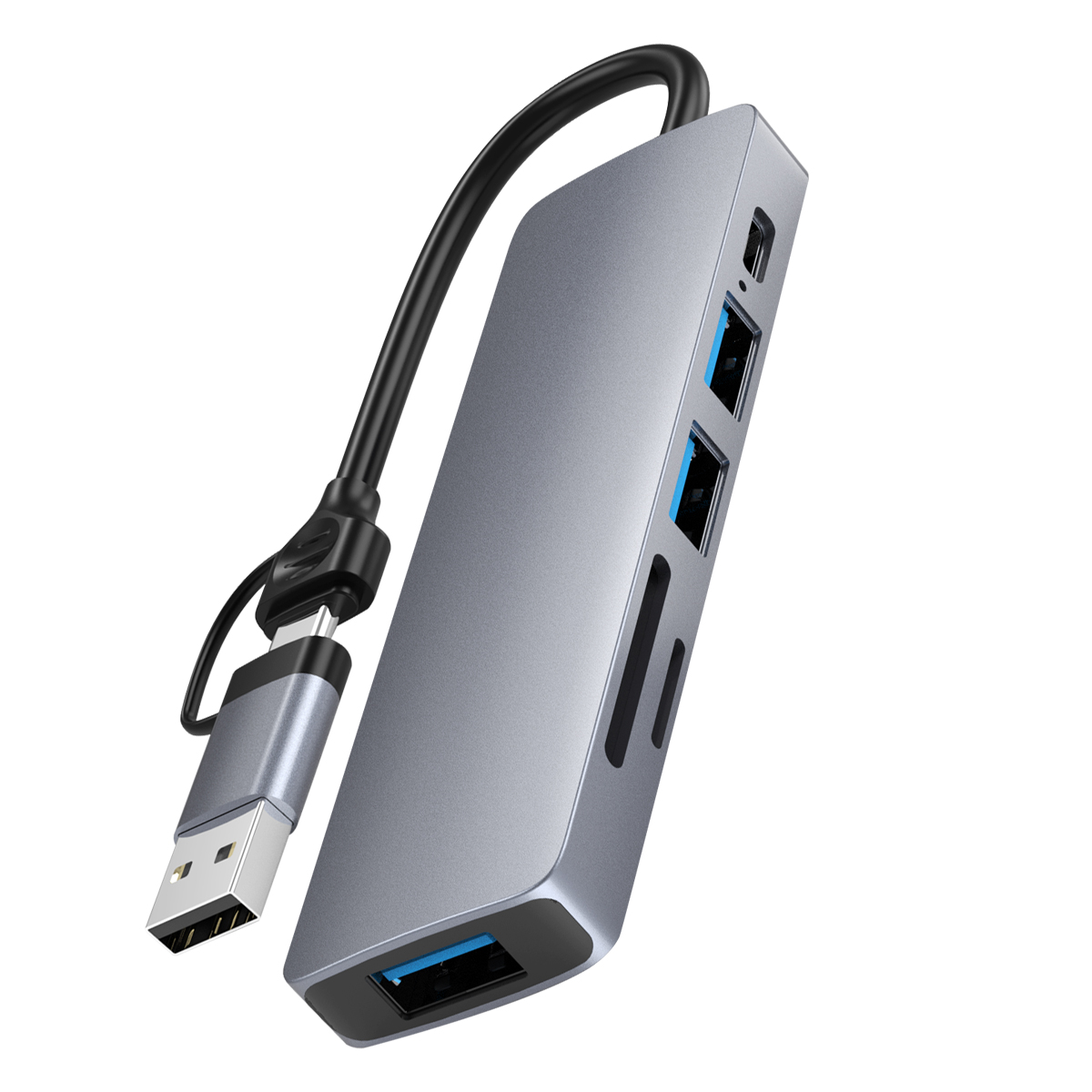 ADAPTADOR HC-13FL 5-IN-1 USB C/ USB A HUB AIRSKY
