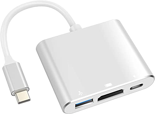 TYPE-C TO HDMI 3 IN 1 ADAPTER HDMI +USB 3.0+ TIPE-C /HDMI 4K