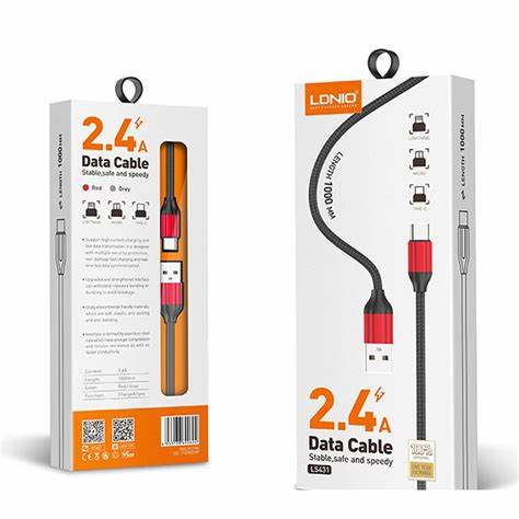 CABLE LDNIO LS431 2.4A IPHONE 1 METRO