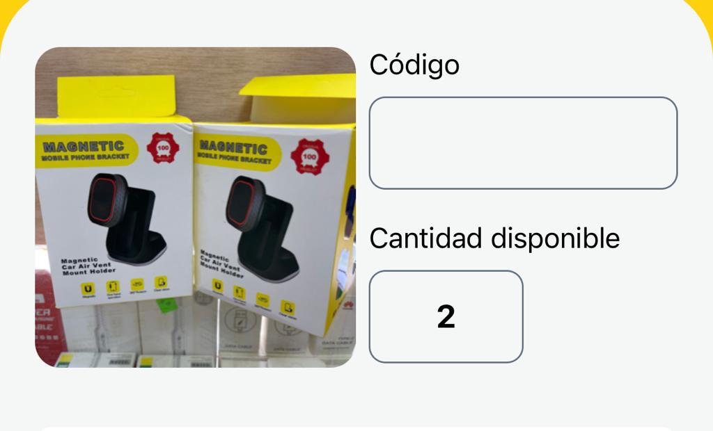 SOPORTE HOLDER MAGNETIC MOBILE PHONE BRACKT