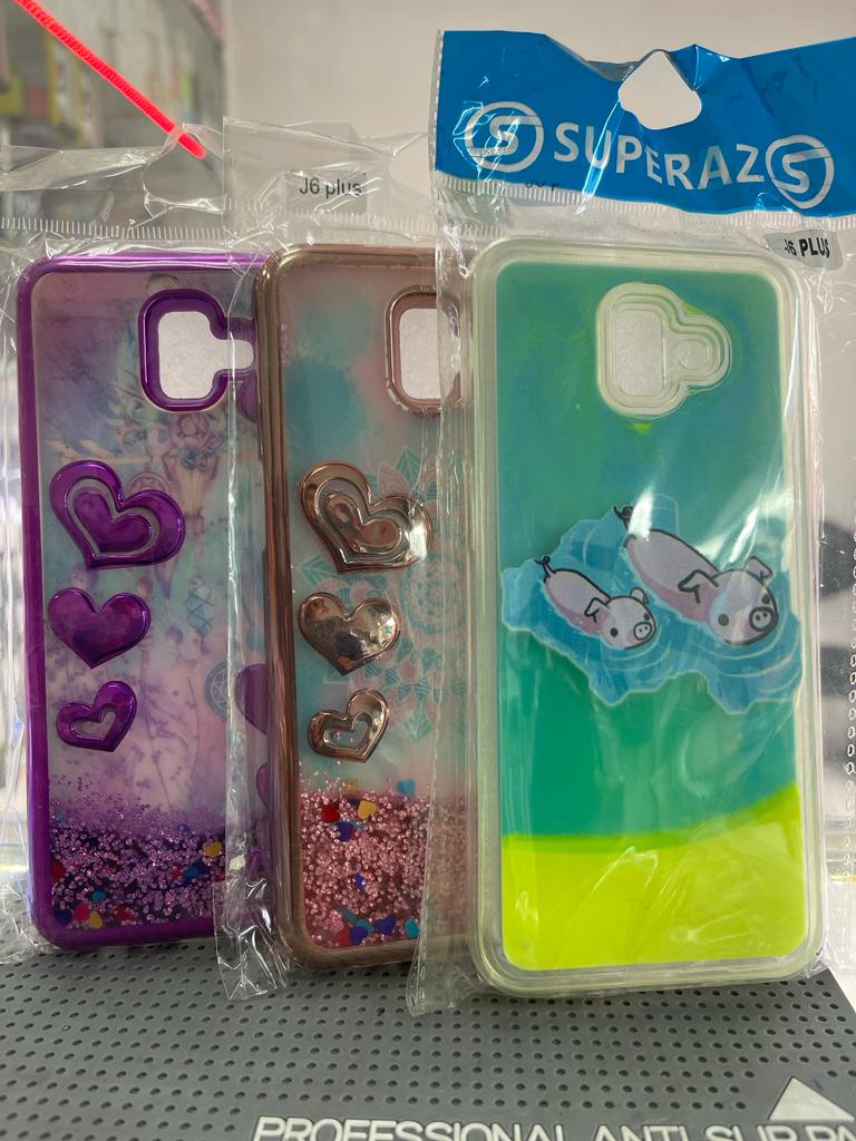 ESTUCHE SAMSUNG J6 PLUS CON AGUA