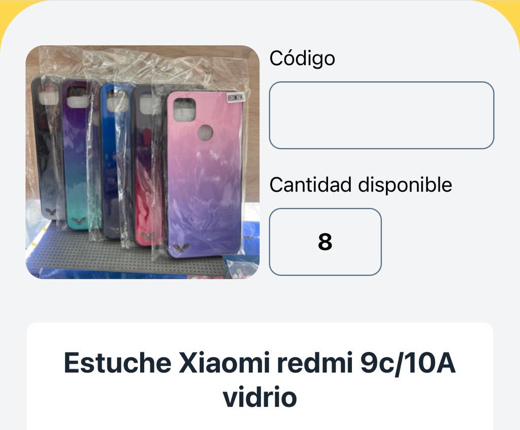 ESTUCHE ANTI GOLPE CON ANILLO REDMI 9C