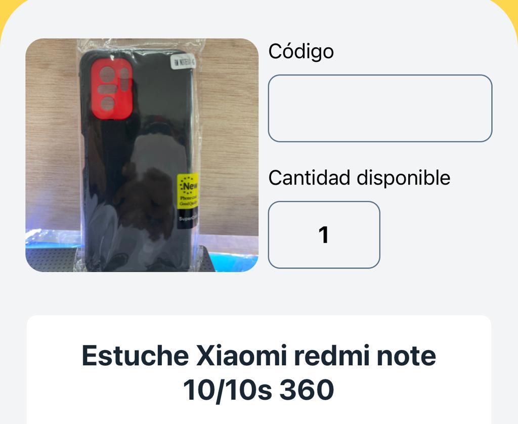 ESTUCHE XIAOMI REDMI NOTE 10/10S 360