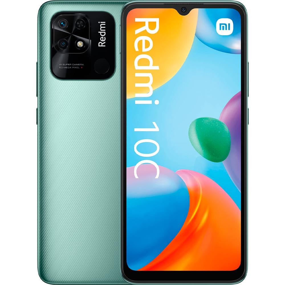 REDMI 10C/ 4RAM 128GB COLOR MINT GREEN 9221