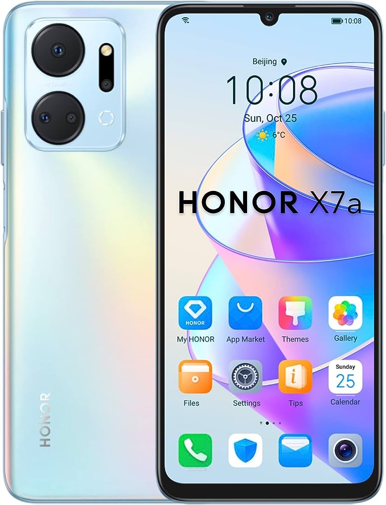 HONOR X7A/ 128GB 6RAM COLOR PLATA TITANIO 0624
