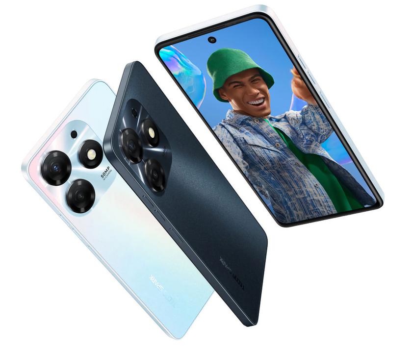 TECNO SPARK 10 PRO  / 256GB  8+8 RAM  WHITE 3223