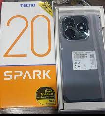TECNO SPARK 20C /128GB 4+4RAM BLACK 7744