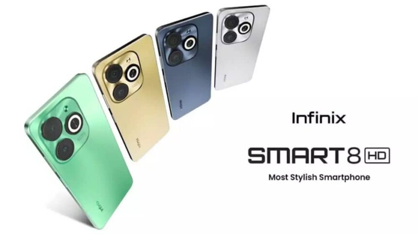 INFINIX SMART 8/ 128GB 4+4RAM COLOR SHINY GOLD/ 3924